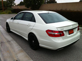 Mercedes-Benz E Class with TSW Mallory 5